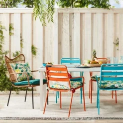 5" X 7" Multi Dot Fringed Outdoor Rug Teal/Pink/Yellow - Opalhouse™ 9 5" X 7" Multi Dot Fringed Outdoor Rug Teal/Pink/Yellow - Opalhouse™ -Opalhouse GUEST 0b5e6a0b 4b65 4e2a b81e d52869792536