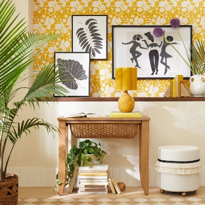 Idris Flower Wallpaper Pharaoh Gold - Opalhouse™ Designed With Jungalow™ 3 Idris Flower Wallpaper Pharaoh Gold - Opalhouse™ Designed With Jungalow™