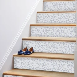 Animal Print Peel & Stick Wallpaper White/Light Blue - Opalhouse™: Removable, Bohemian Leopard Spot, Vinyl, 27.5 Sq Ft -Opalhouse GUEST 267ee41d 5da0 45fb a531 f9489fa38b9c