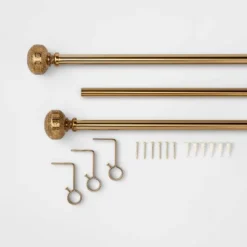 Stamped Metal Knob Curtain Rod - Opalhouse