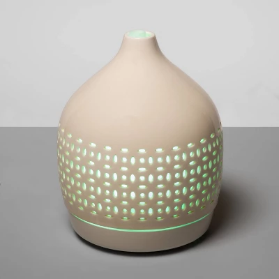 300ml Cutout Ceramic Color Changing Oil Diffuser White - Opalhouse™ 7 300ml Cutout Ceramic Color Changing Oil Diffuser White - Opalhouse™ - Image 5