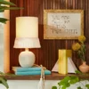 Small Table Lamp With Fringe Shade Off-White (Includes LED Light Bulb) - Opalhouse™ Designed With Jungalow™ -Opalhouse GUEST 469a96da 9a9d 4963 871b 75fd30e9a46e