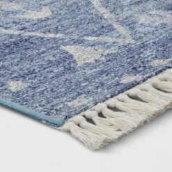 7'x10' Tapestry Rectangular Woven Outdoor Area Rug Blue - Opalhouse™ -Opalhouse GUEST 4d88a35b 1046 418d 9ef2 28456939fa4f