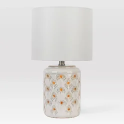 Diamond Cutout Table Lamp With Lit Base - Opalhouse™ 10 Diamond Cutout Table Lamp With Lit Base - Opalhouse™ -Opalhouse GUEST 60da54ce 0527 407f a2b6 270a9b9bd46a