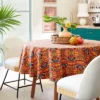 70" Cotton Calling In The Abundance Round Tablecloth With Tassels - Opalhouse™ Designed With Jungalow™ 1 70" Cotton Calling In The Abundance Round Tablecloth With Tassels - Opalhouse™ Designed With Jungalow™ -Opalhouse GUEST 8f2ca633 6abf 41e0 bc9a f8d11471c037