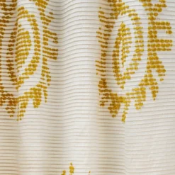 1pc 50"x84" Light Filtering Jacquard Curtain Panel Gold - Opalhouse™ Designed With Jungalow™ 7 1pc 50"x84" Light Filtering Jacquard Curtain Panel Gold - Opalhouse™ Designed With Jungalow™ -Opalhouse GUEST 914fca59 4940 4a38 977a d369d522b944