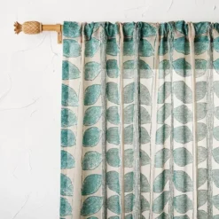 1pc Sheer Vines Burnout Window Curtain Panel Green - Opalhouse™ Designed With Jungalow™ -Opalhouse GUEST b38793c7 7965 4c9a bc58 969980b670d9