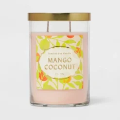 Glass Jar Mango Coconut Candle - Opalhouse™ -Opalhouse GUEST d5df7935 c4d2 412c 8399 c3cca94db9a0