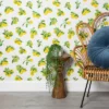 Lemons Peel & Stick Wallpaper Yellow - Opalhouse™: Cute Removable Vinyl, Repositionable, Stain-Resistant, Washable -Opalhouse GUEST e49bd85d 2cc1 4586 88d7 b6f54e684049